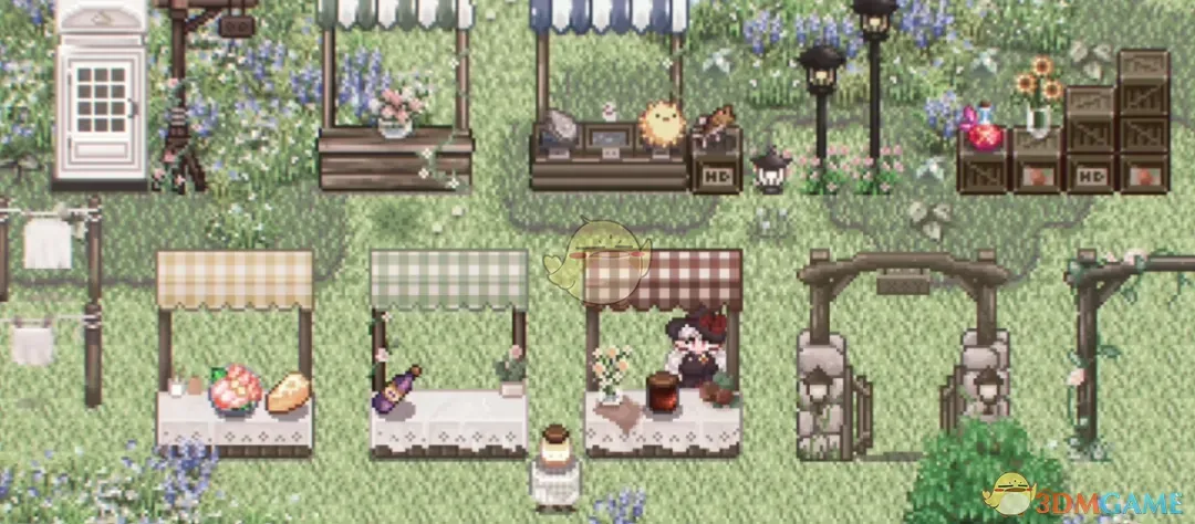 《星露谷物语》户外市场家具MOD