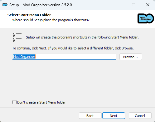 Mod Organizer2.5.2.0