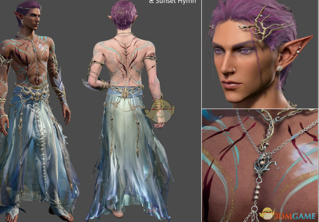 《博德之门3》深海盟约套装MOD