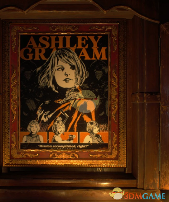 《生化危机4：重制版》阿什莉艺术海报画像MOD