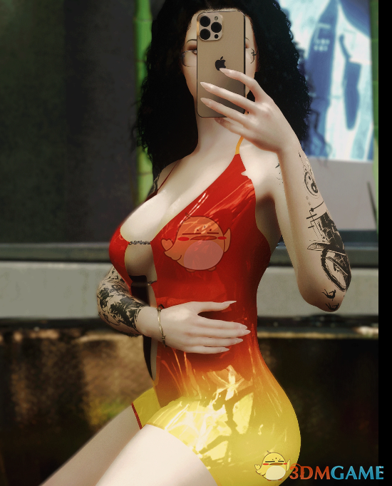 《赛博朋克2077》华丽性感连衣裙MOD