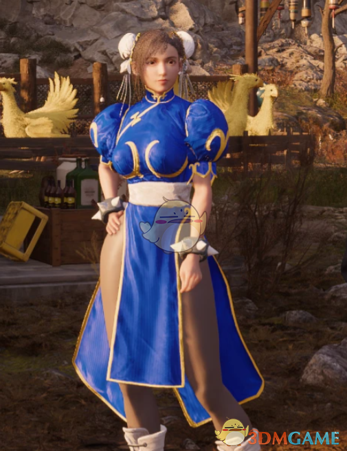 《最终幻想7：重生》蒂法的街头霸王6春丽服装MOD