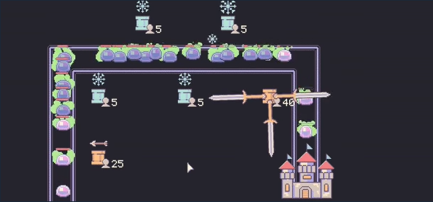 《城堡闲置》demo