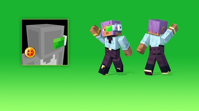 《我的世界》联动《龙珠Z》 方块版龙珠战士们参战