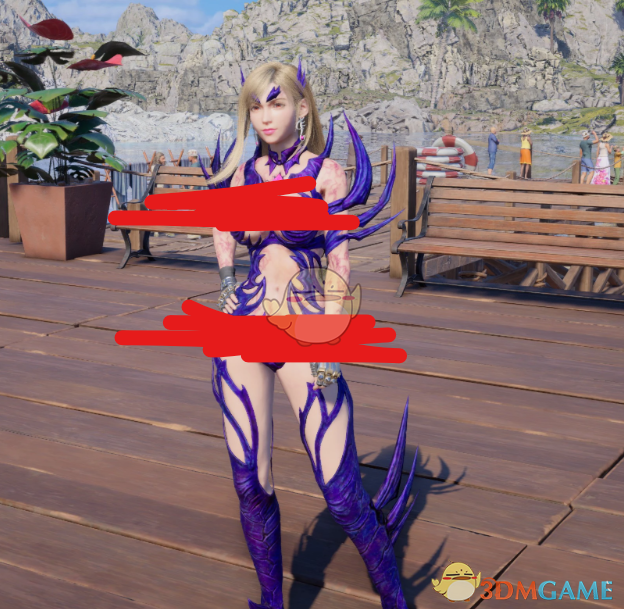 《最终幻想7：重生》蒂法的死或生恶魔服装MOD