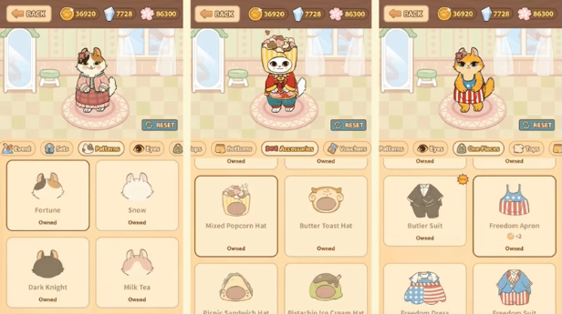 《闪闪喵厨房》demo