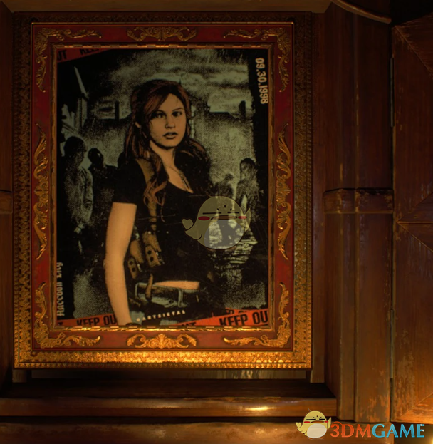 《生化危机4：重制版》克莱尔艺术海报画像MOD