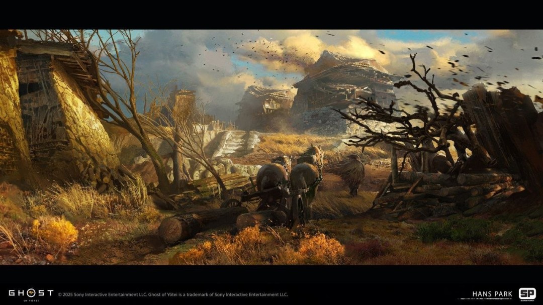 Sucker Punch艺术家分享《羊蹄山之魂》早期概念图与设计理念