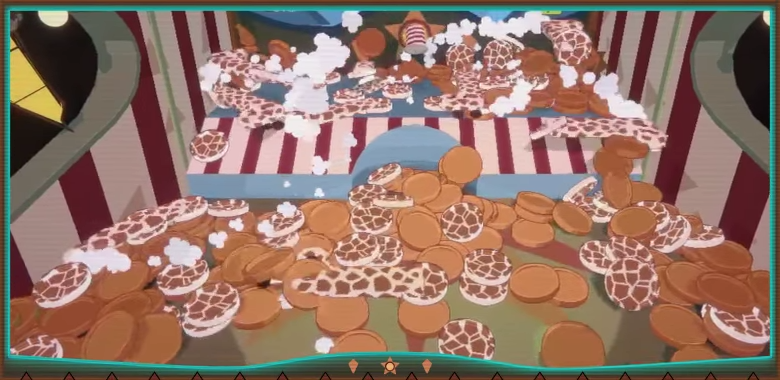 《浣熊推币机》demo