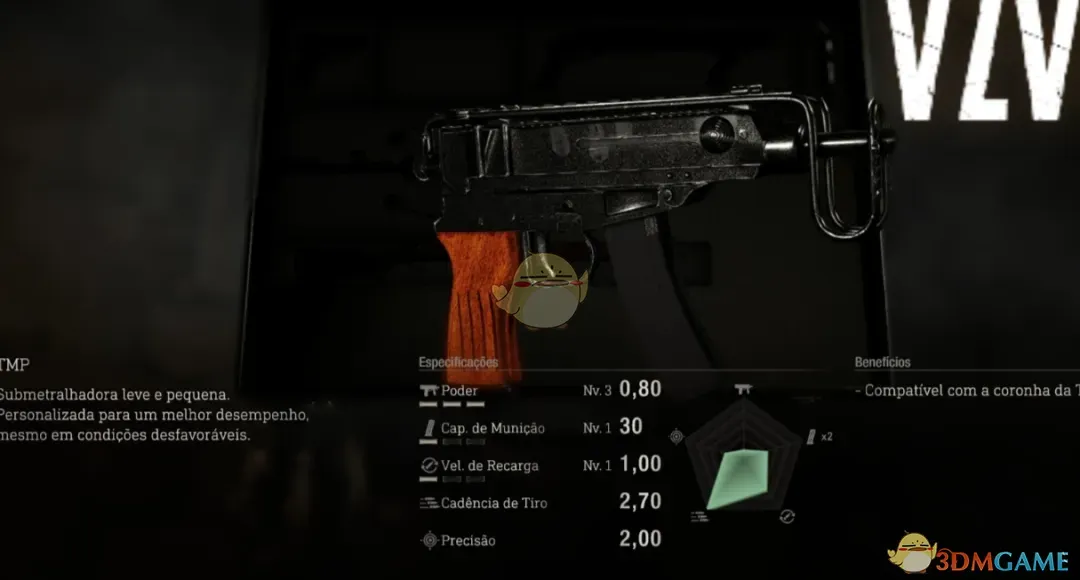 《生化危机4：重制版》Vz61蝎式冲锋枪MOD