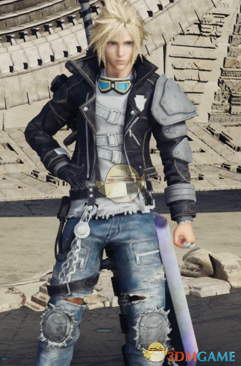 《最终幻想7：重生》克劳德的街头骑士套装MOD