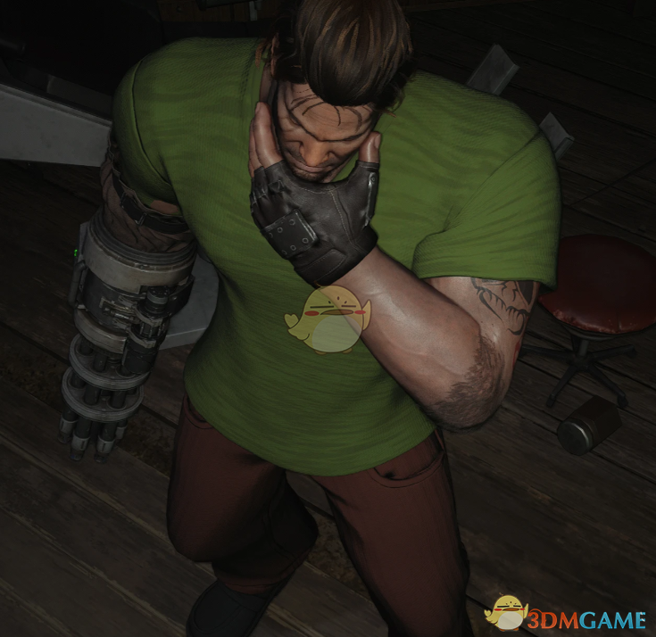 《最终幻想7：重生》巴雷特的史酷比2沙齐服装MOD