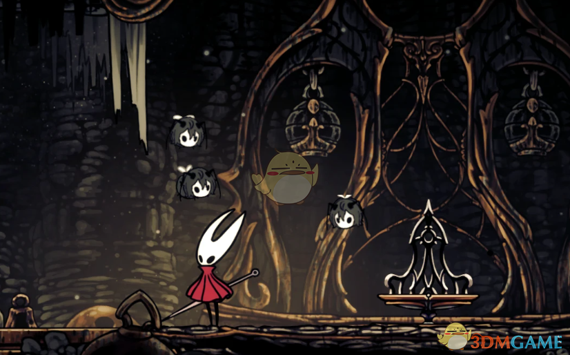 《空洞骑士：丝之歌》蟑螂娘齿轮蜂MOD