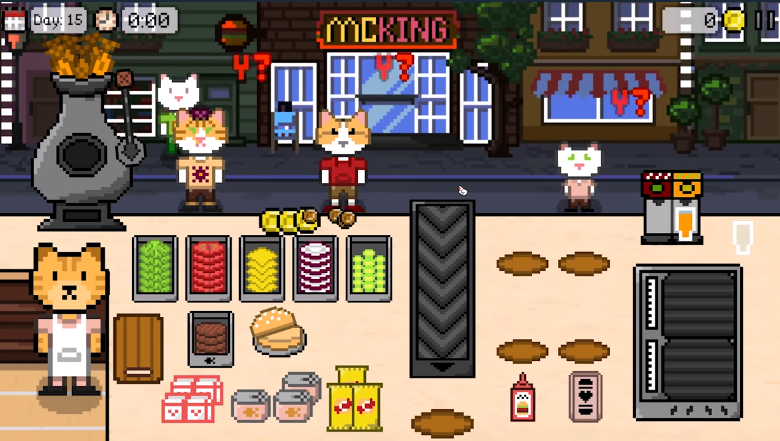 《Kitty Burger》demo