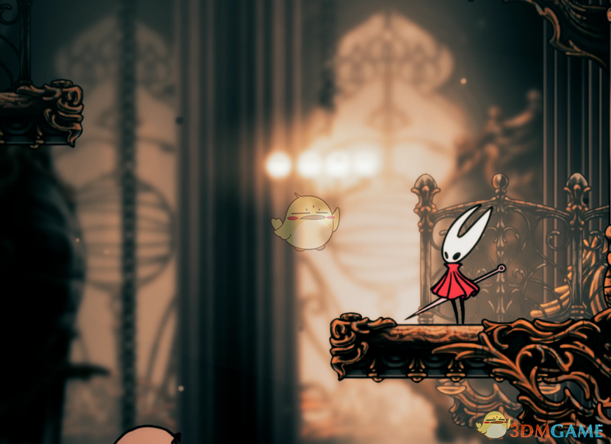 《空洞骑士：丝之歌》改进的模糊背景MOD