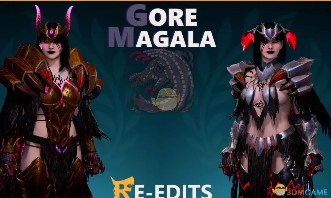 《怪物猎人：荒野》性感的黑蚀龙套装MOD