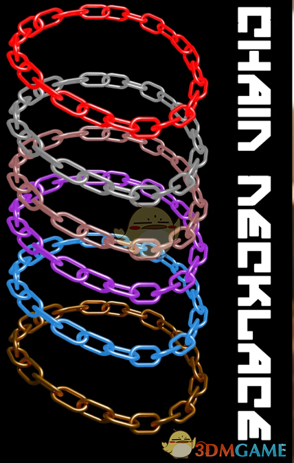《赛博朋克2077》简约链式项链MOD