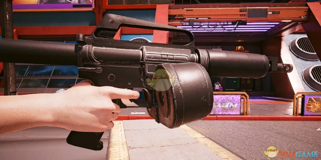 《赛博朋克2077》合金装备3爱国者短枪管步枪MOD