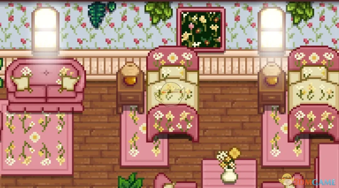 《星露谷物语》花卉壁纸与家具MOD