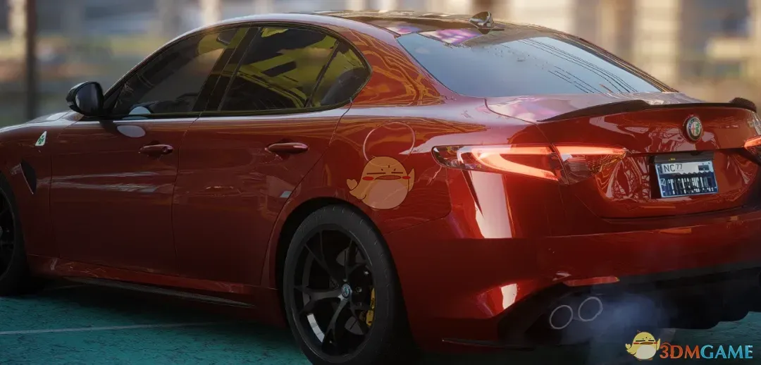 《赛博朋克2077》阿尔法·罗密欧Giulia Quadrifoglio跑车MOD