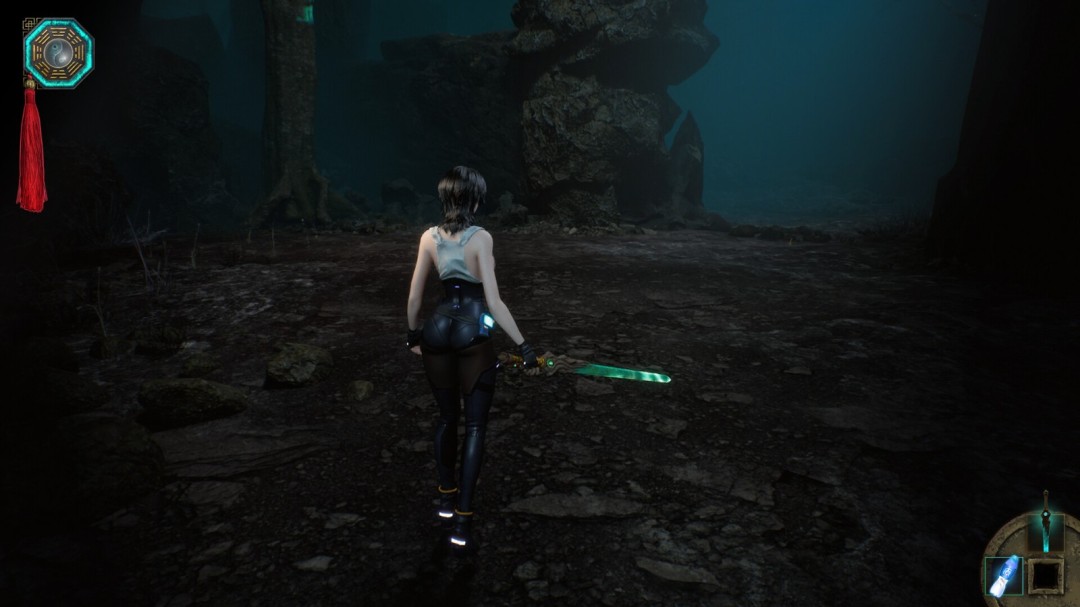 动作冒险游戏《孽债未清》新实机 大雷美女杀怪