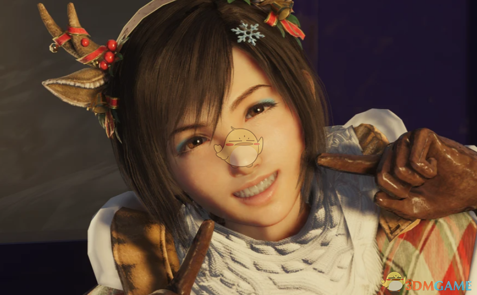 《最终幻想7：重生》尤菲的圣诞驯鹿服装MOD