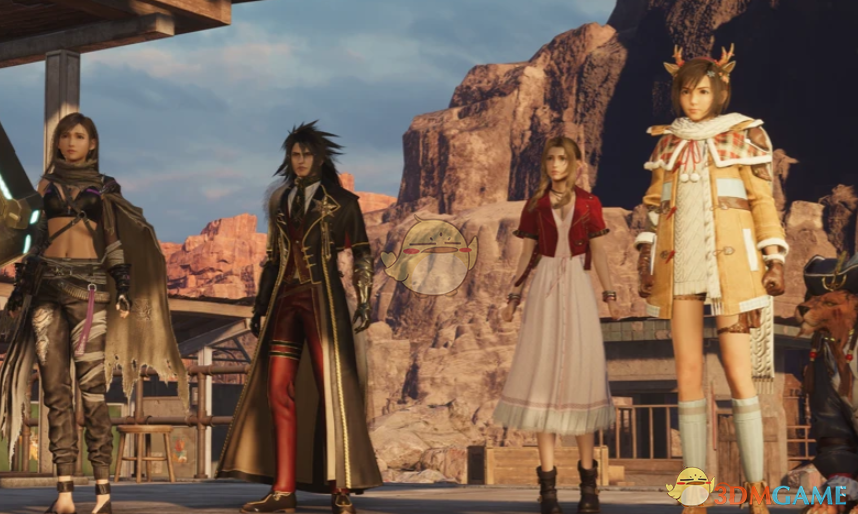 《最终幻想7：重生》尤菲的圣诞驯鹿服装MOD