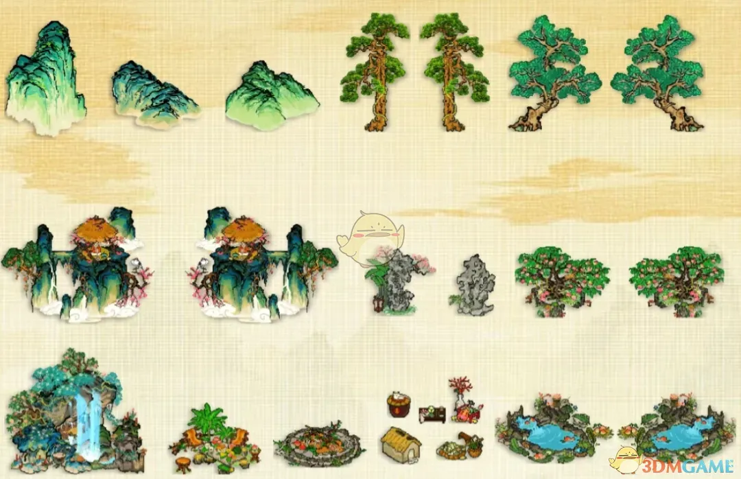 《星露谷物语》江南百景图家具MOD