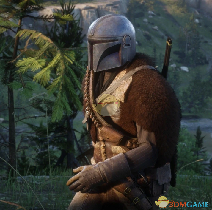 《荒野大镖客2》星球大战曼达洛人头盔MOD