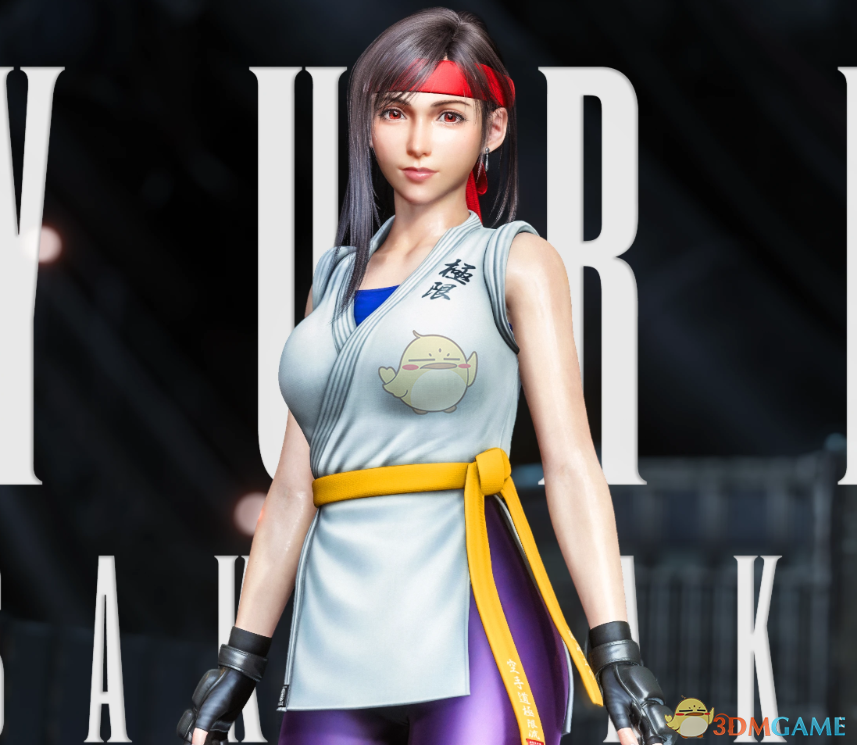 《最终幻想7：重生》蒂法的龙虎之拳坂崎百合格斗装MOD