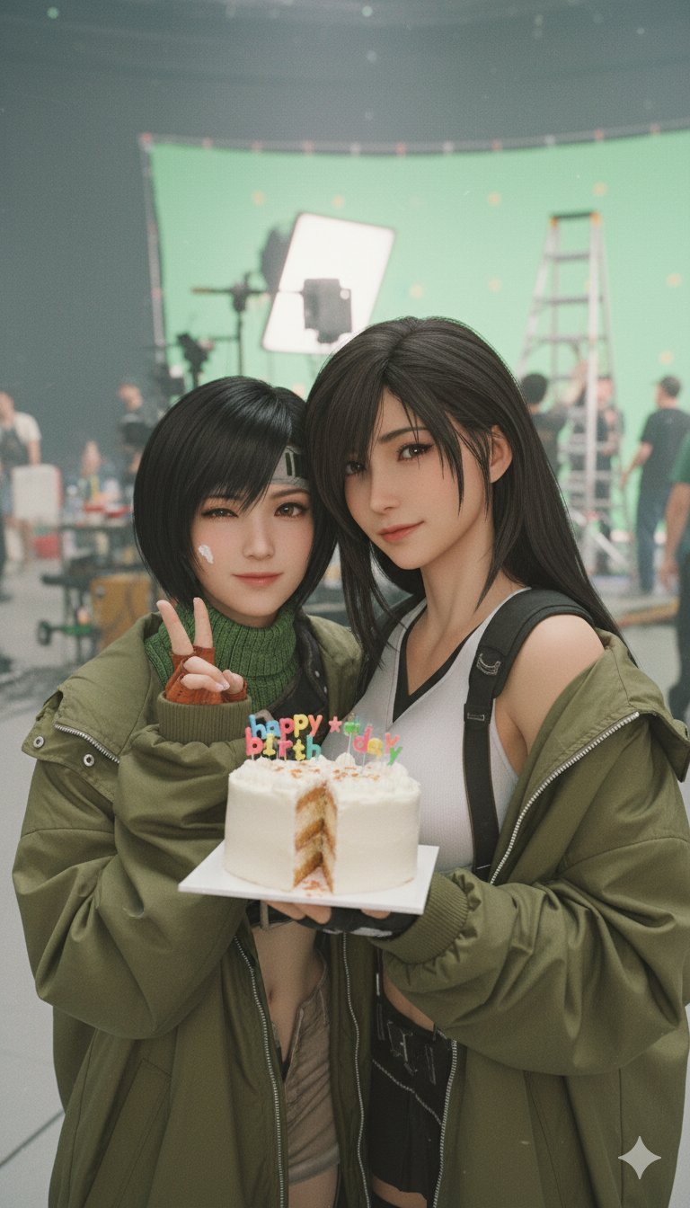 《最终幻想7》人气女忍者尤菲庆生贺图大赏