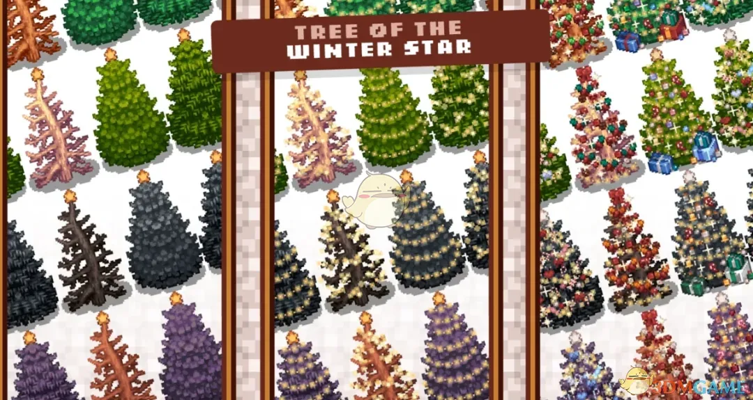 《星露谷物语》圣诞冬日家具MOD