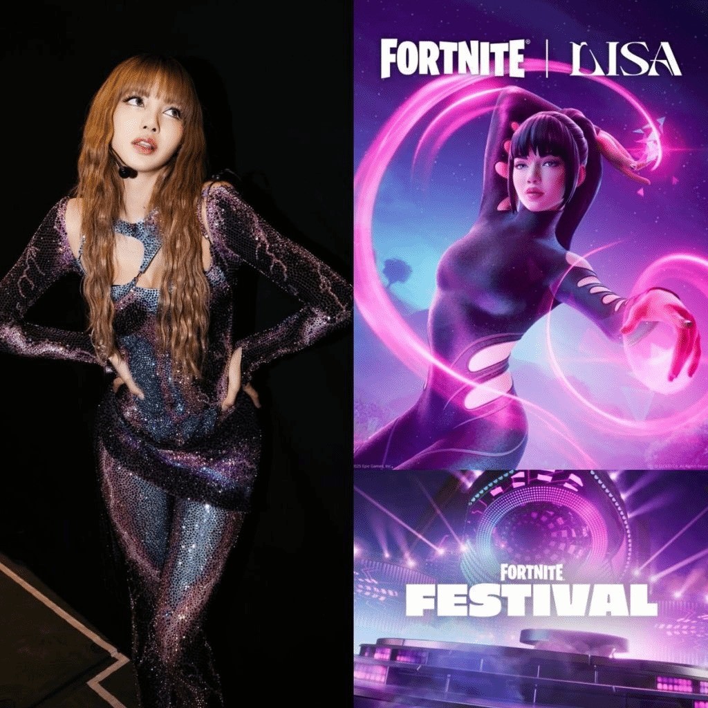 《堡垒之夜》新音乐节即将到来 压轴嘉宾是韩团女星Lisa