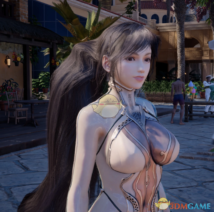 《最终幻想7：重生》蒂法的剑星活肤紧身衣MOD