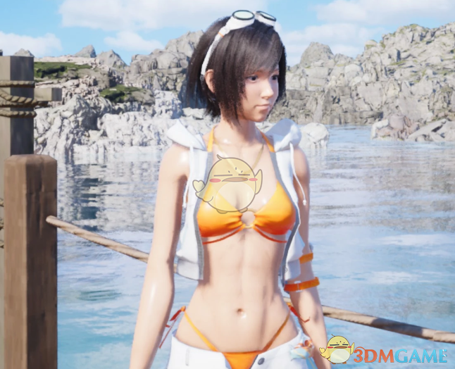 《最终幻想7：重生》尤菲的夏季莫古利泳衣MOD