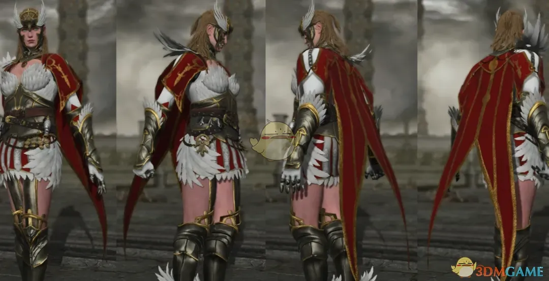 《艾尔登法环》黑色沙漠女武神盔甲MOD