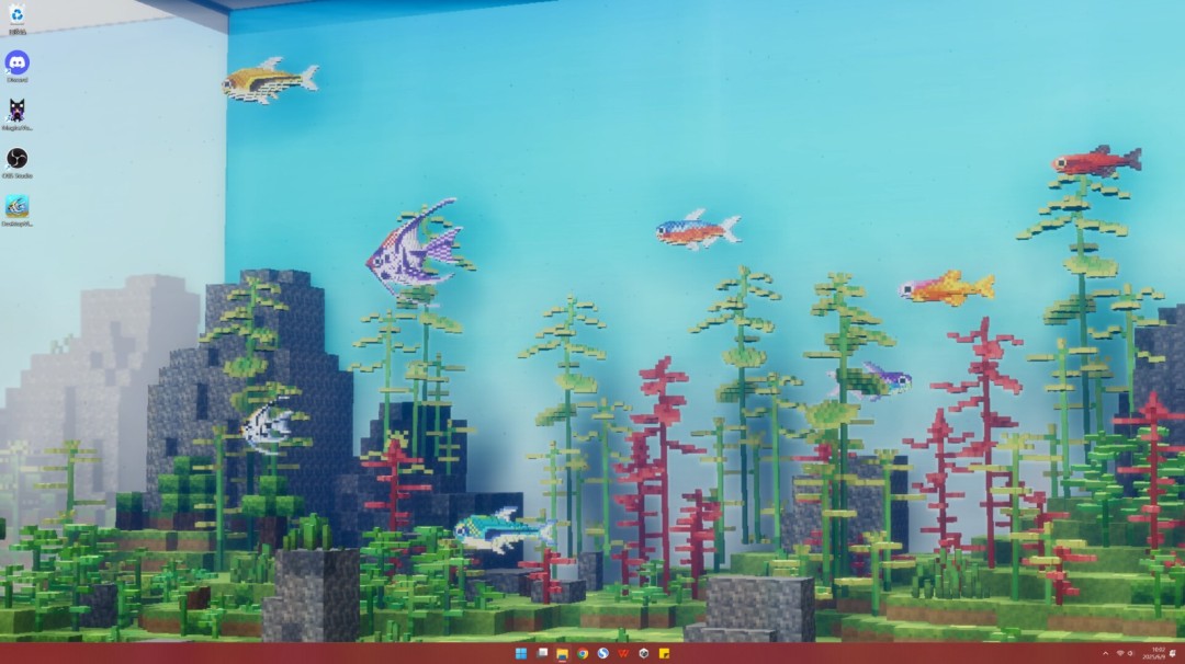 《桌面生态箱》demo