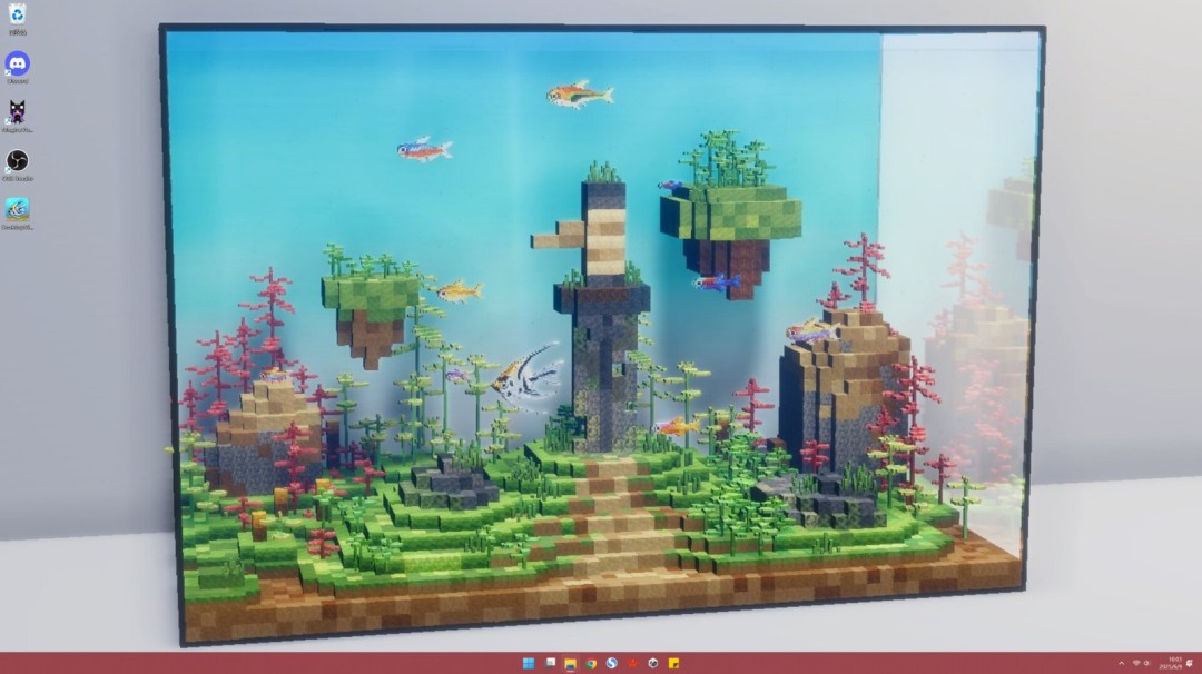 《桌面生态箱》demo