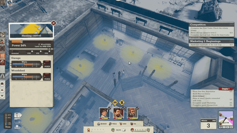 于阿尔卑斯之巅经营人生：叙事驱动经营型游戏《覆雪之上》以动态世界重塑生存体验