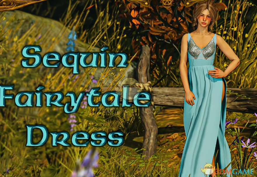 《博德之门3》亮片童话裙装MOD