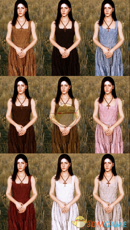 《赛博朋克2077》草原公主长裙MOD