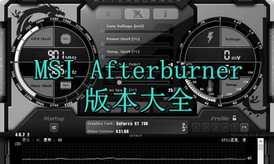 MSI Afterburner版本大全