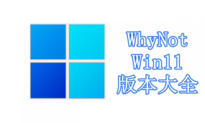 WhyNotWin11版本大全