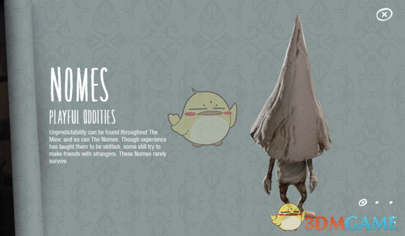 《小小噩梦》官方人物设定整理汇总