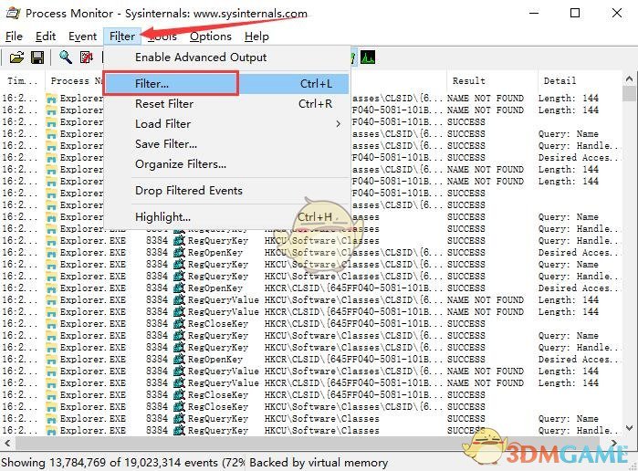 《Process Monitor》进程监视器