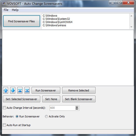 Auto Change Screensavers