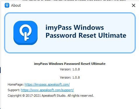 imyPass Windows Password Reset Platinum
