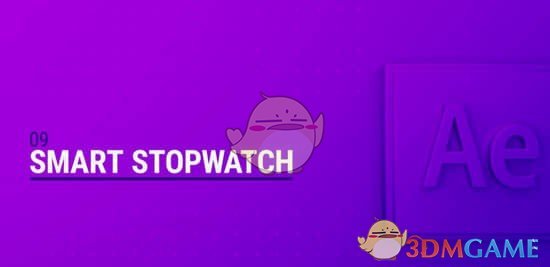 Smart Stopwatch(AE智能数字滚动计时动画控制工具)