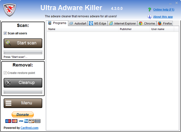 Ultra Adware Killer(超级广告杀手)v10.2.0.0