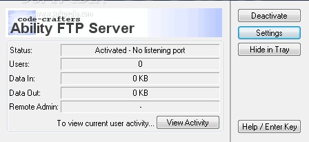 Ability FTP Serverv2010.4.0.0